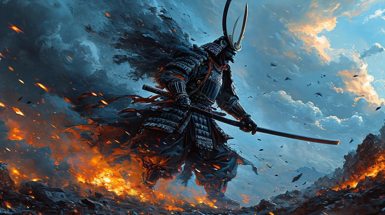 Samurai tempest concept art