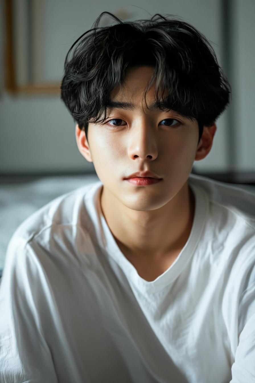 K-drama inspired youth portrait