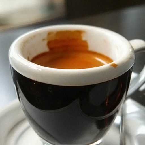 PixelDiT2 sample, ImageNet class: espresso